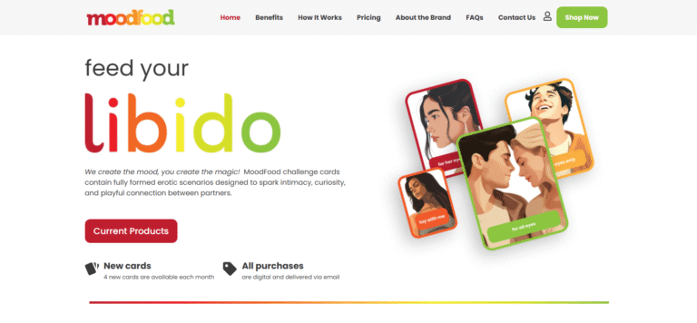 MoodFood – Digital Foreplay Cards