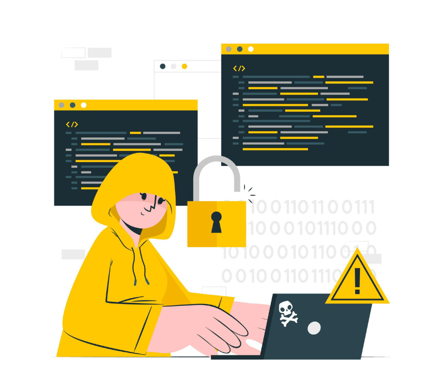 yellow-person-writing-coding-for-web-development