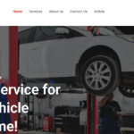 Car Service & Repair Website
