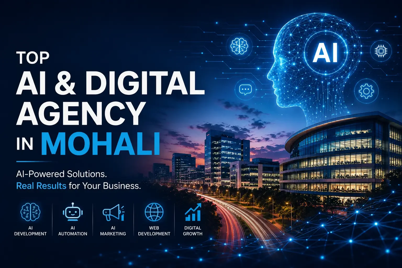 Best AI Agency Mohali - Shivah Web Tech driving digital transformation.