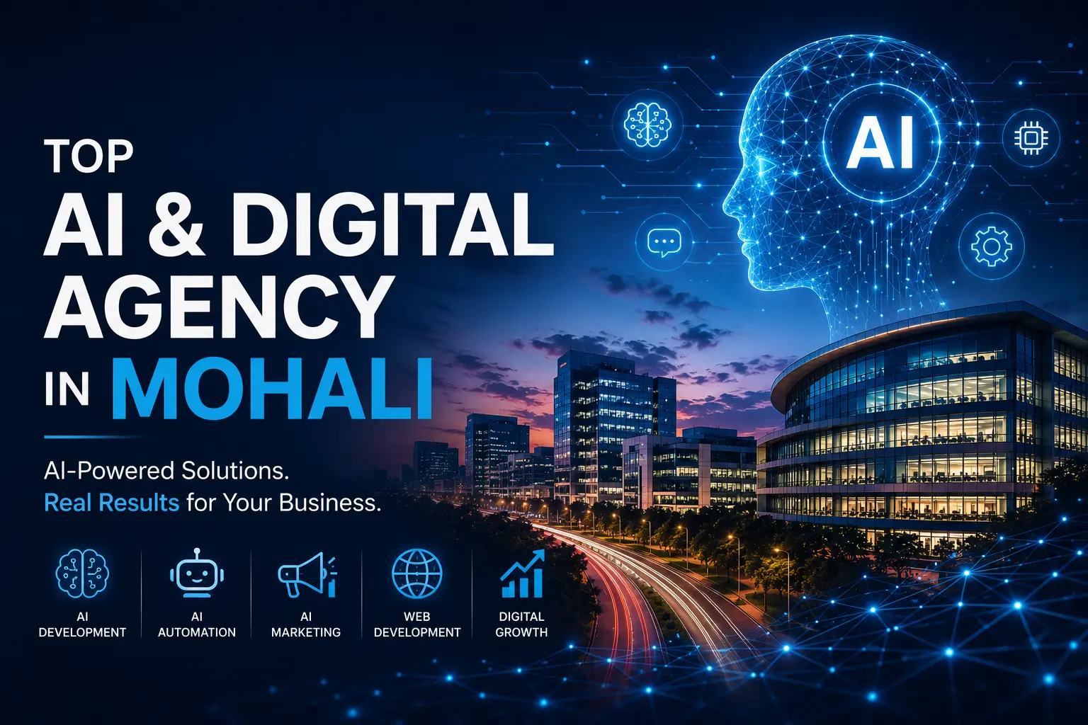 Best AI Agency Mohali - Shivah Web Tech driving digital transformation.