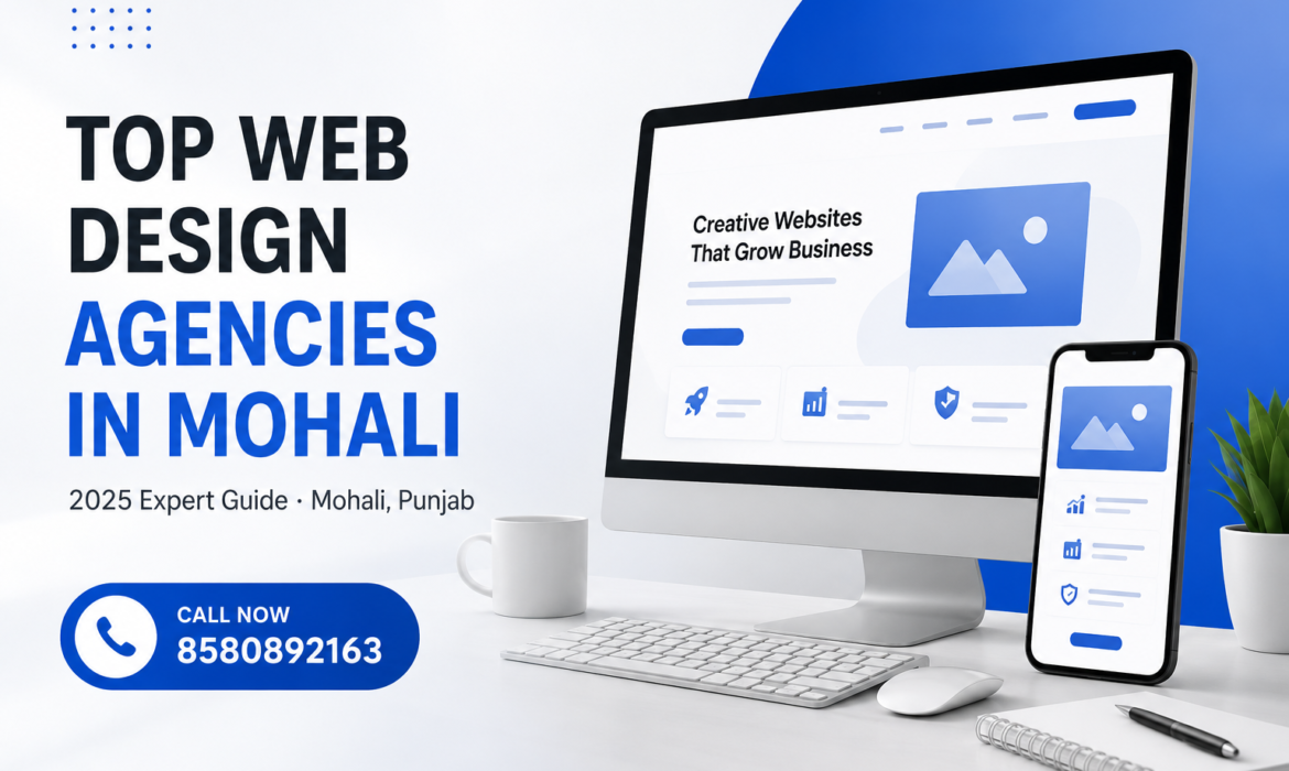 Top Web Design Agencies in Mohali