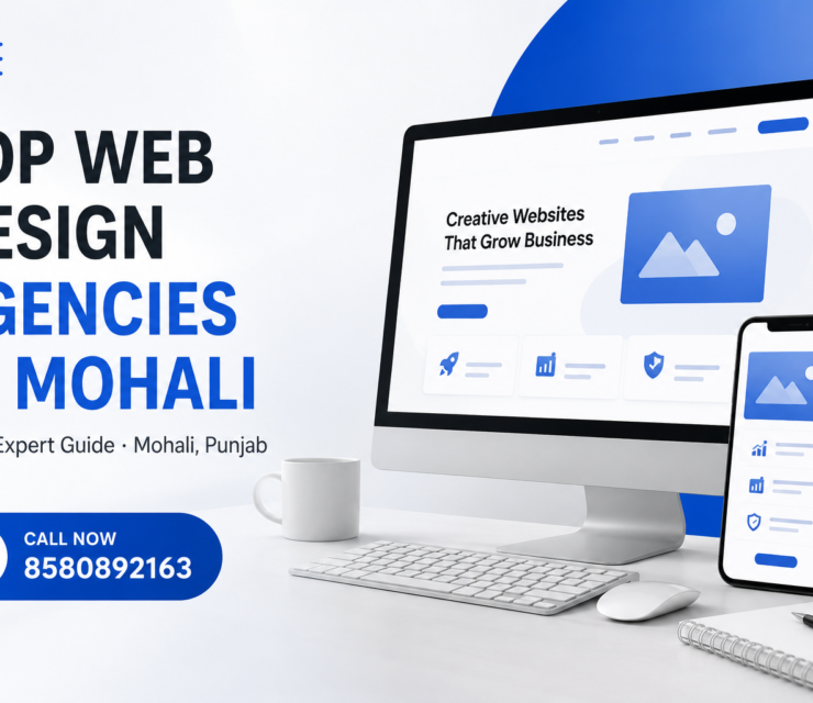 Top Web Design Agencies in Mohali