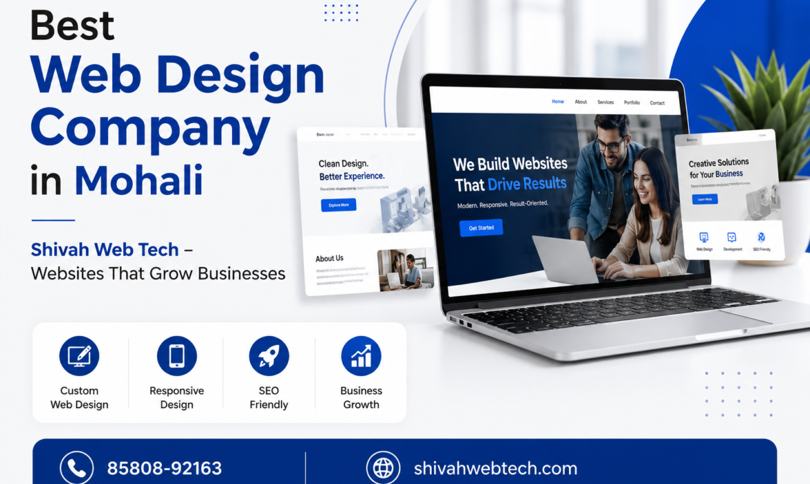 Best Web Design Company in Mohali | Shivah Web Tech – Websites That Grow Businesses