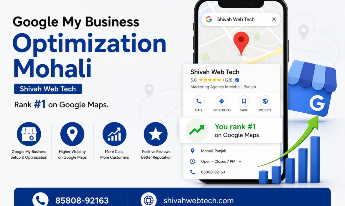 Google My Business Optimization Mohali | Shivah Web Tech