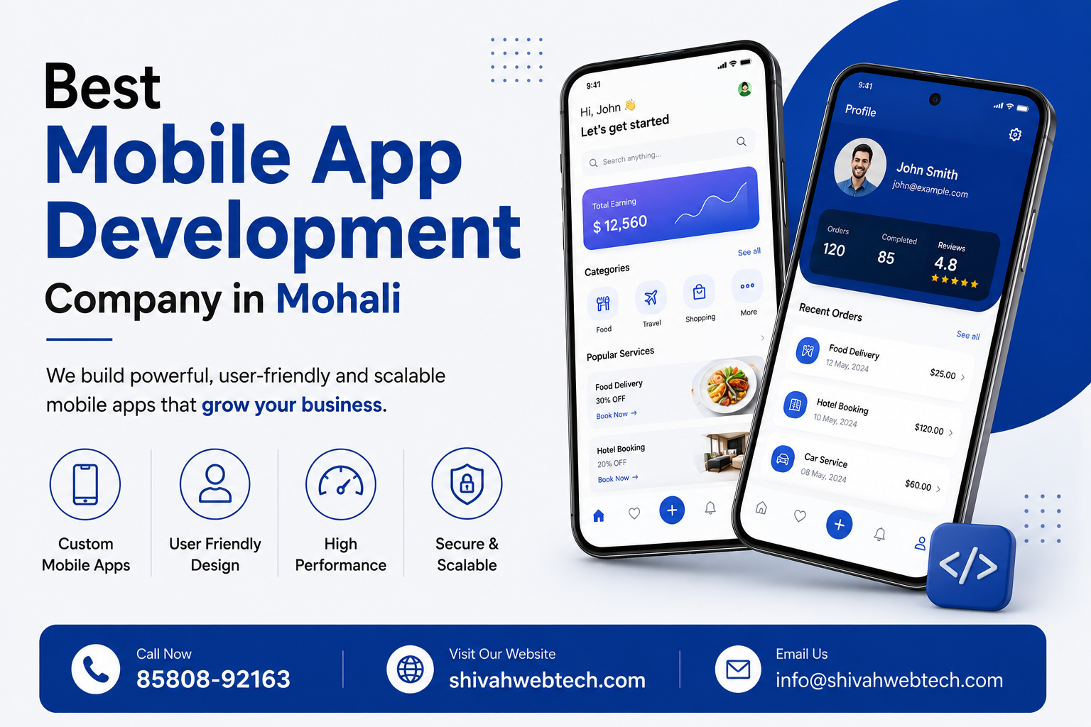 Best Mobile App Development Company in Mohali