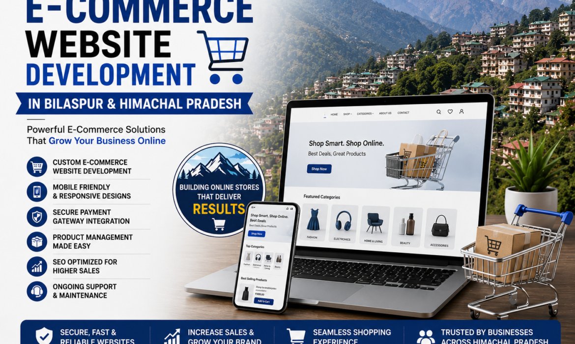 Best E-Commerce Website Development in Bilaspur & Himachal Pradesh