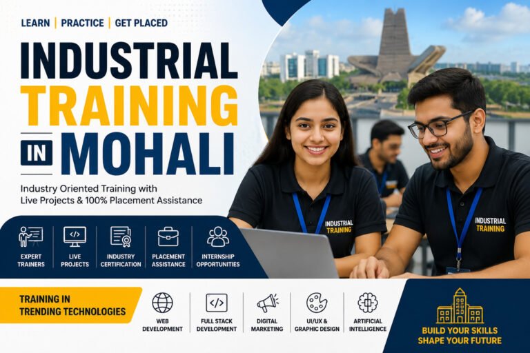Industrial Training in Mohali Best IT Training Institute 2026 – Shivah Web Tech