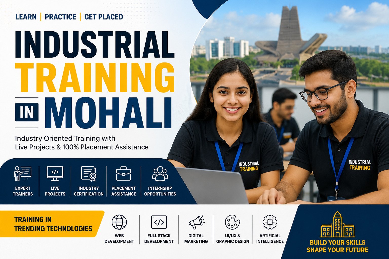 Industrial Training in Mohali Best IT Training Institute 2026 – Shivah Web Tech