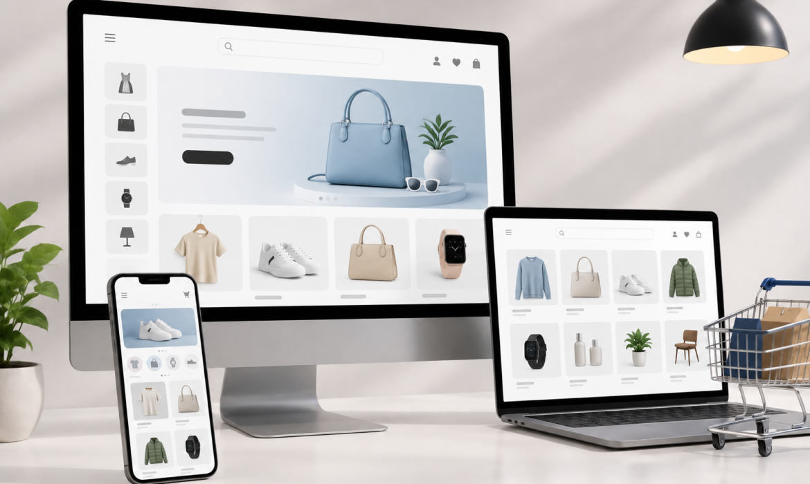 Shopping App Development in Chandigarh – Responsive eCommerce Website and Mobile App Design